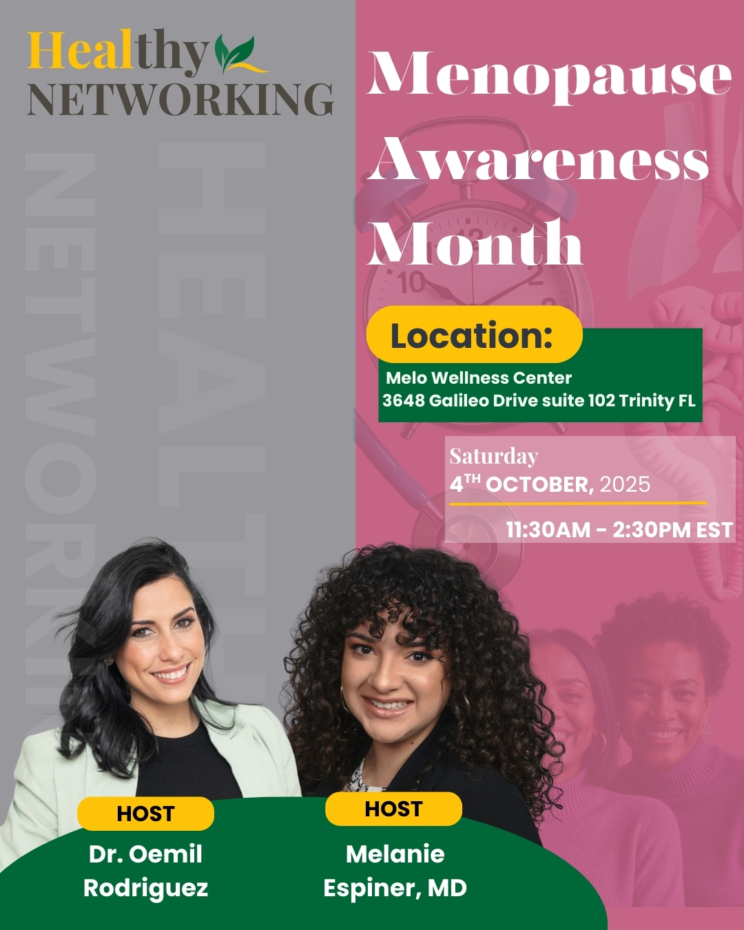 Healthy Networking – Trinity | MelO Wellness