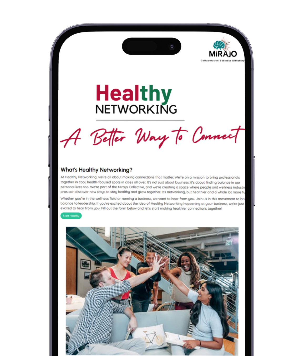 Healthy Networking Preview